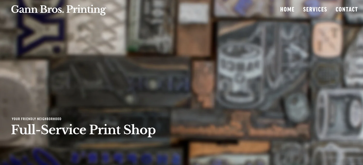 Gann Bros. Printing