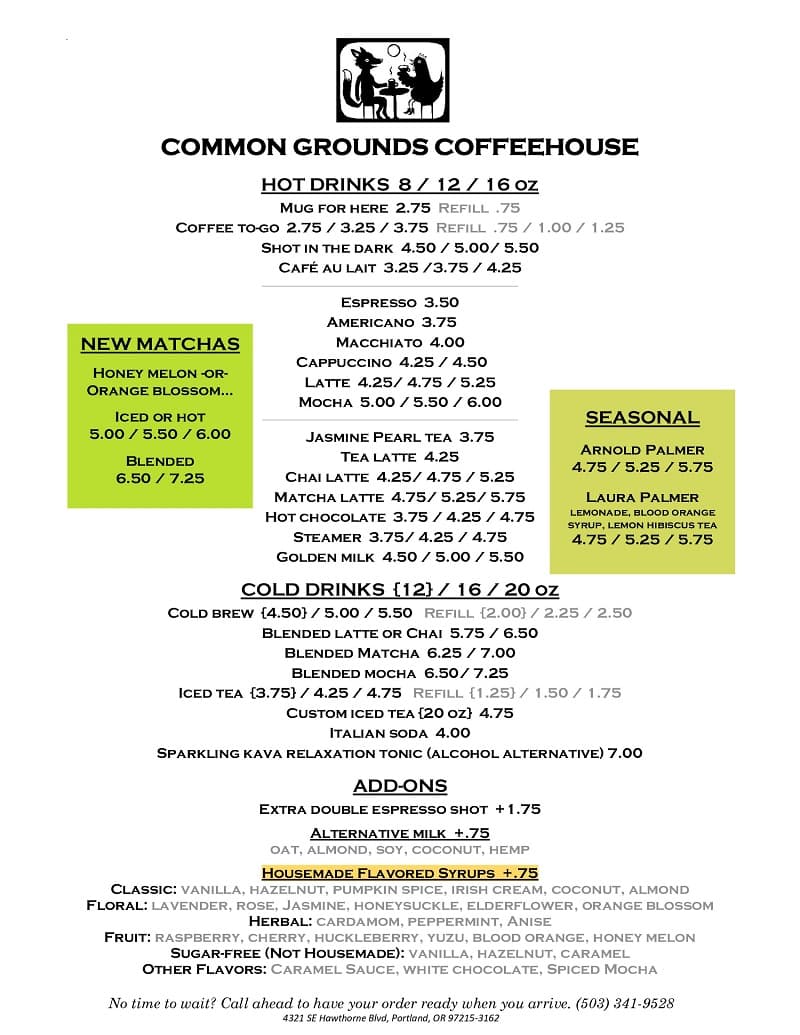 Common Grounds Coffeehouse