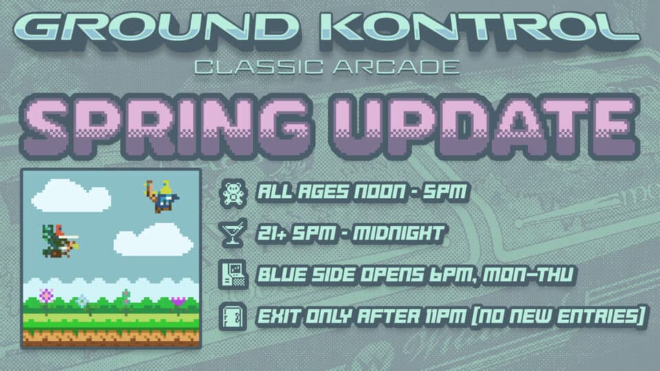 Ground Kontrol Classic Arcade and Bar