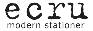 Ecru Modern Stationer logo